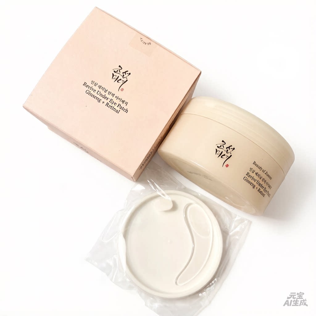 韩国正品Beauty of Joseon朝鲜美人人参视黄醇眼膜60片装改善皱纹