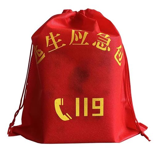 消防应急包 消防检查套装 119袋子三件套 四件套 火灾逃生应急袋