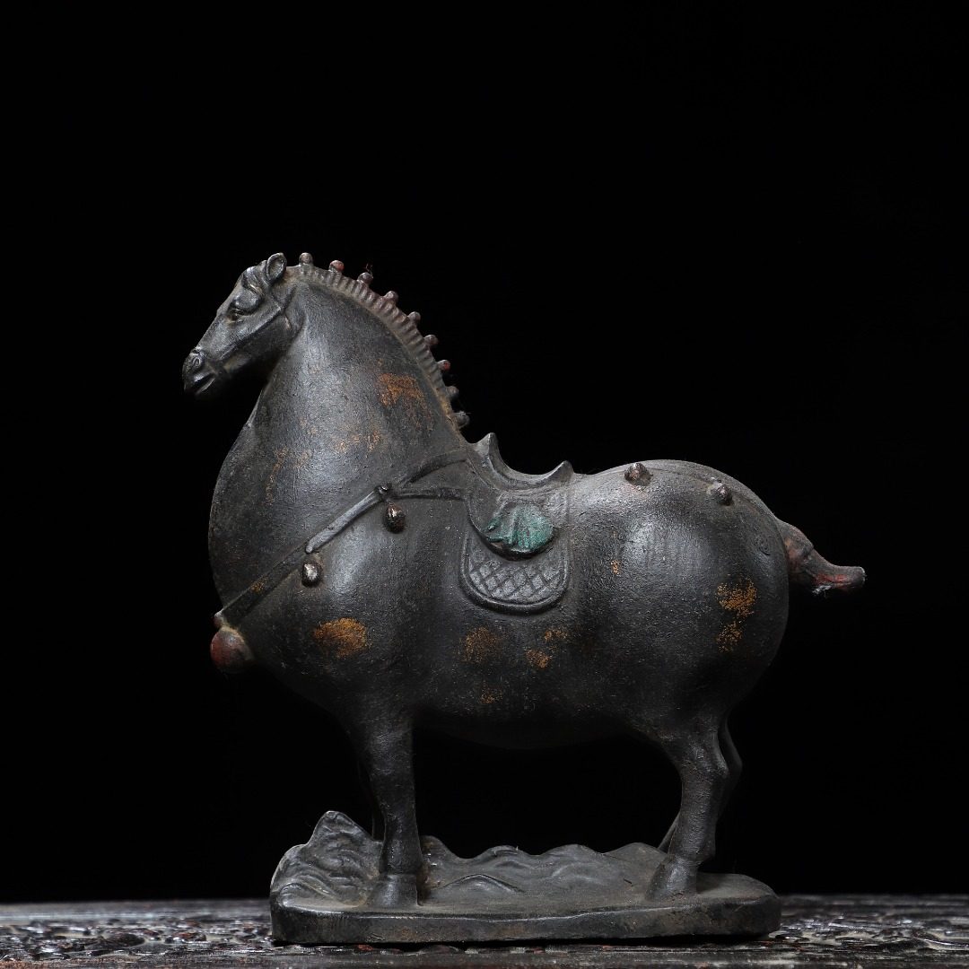 纯铜马仿古铜器马到成功战马生肖马家居办公风水装饰工艺礼品摆件
