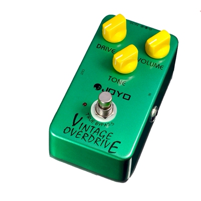 卓乐JOYO单块效果器JF-01 OVERDRIVE经典过载效果器boost推子