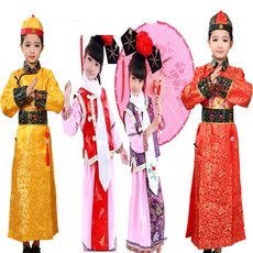 清朝还珠格格满族风阿哥演出服