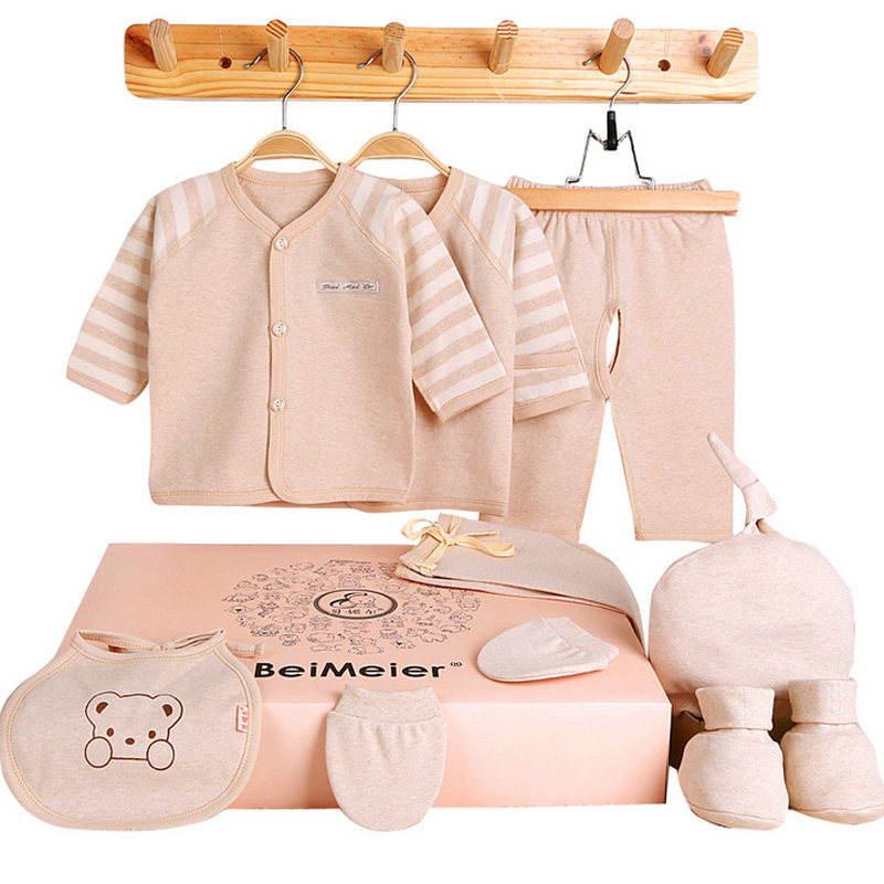 Coffret cadeau pour bébé coton en coton biologique - Ref 1957219 Image 1