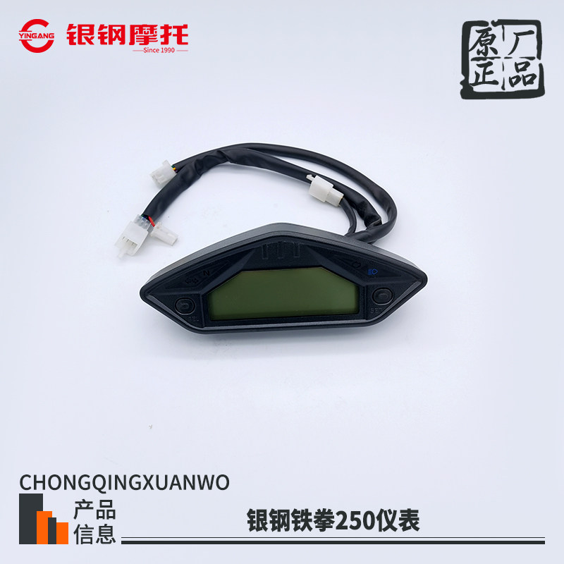 银钢铁拳YG250X摩托车原厂仪表