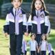 幼儿园园服春秋款 冲锋衣三件套小学生校服运动会加厚儿童班服 冬季