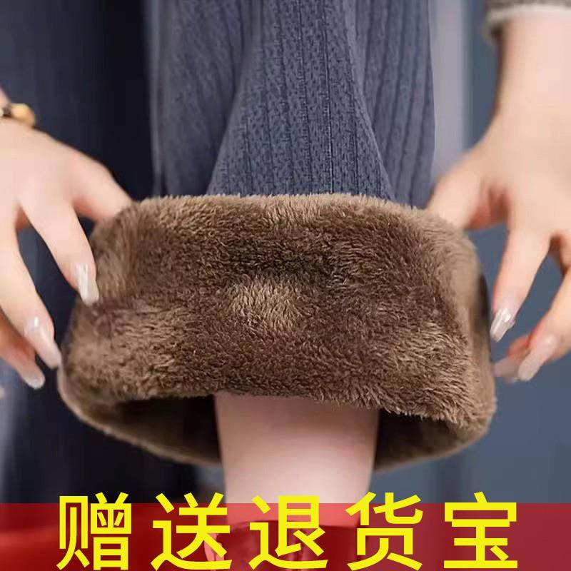 女士雪尼尔加绒裤子抗寒零下40度秋冬季条绒保暖宽松长毛绒阔腿裤,女装/女士精品,大码裤装,淘宝优惠券,粉丝福利购,淘宝优惠卷