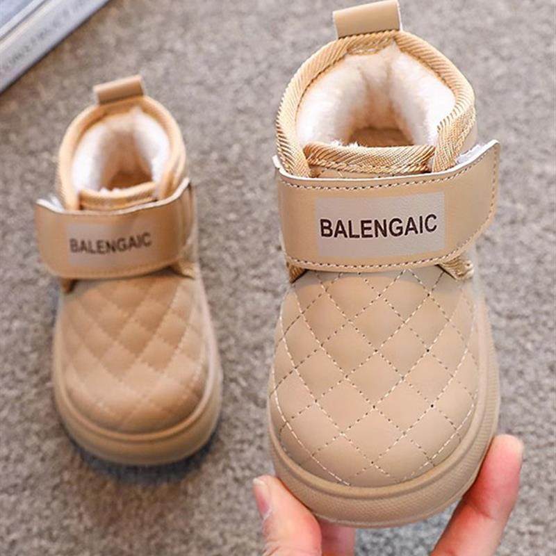 儿童棉鞋2024新款冬季男童鞋子加绒女宝宝保暖鞋软底女童雪地靴子,童鞋/婴儿鞋/亲子鞋,雪地靴,淘宝优惠券,粉丝福利购,淘宝优惠卷