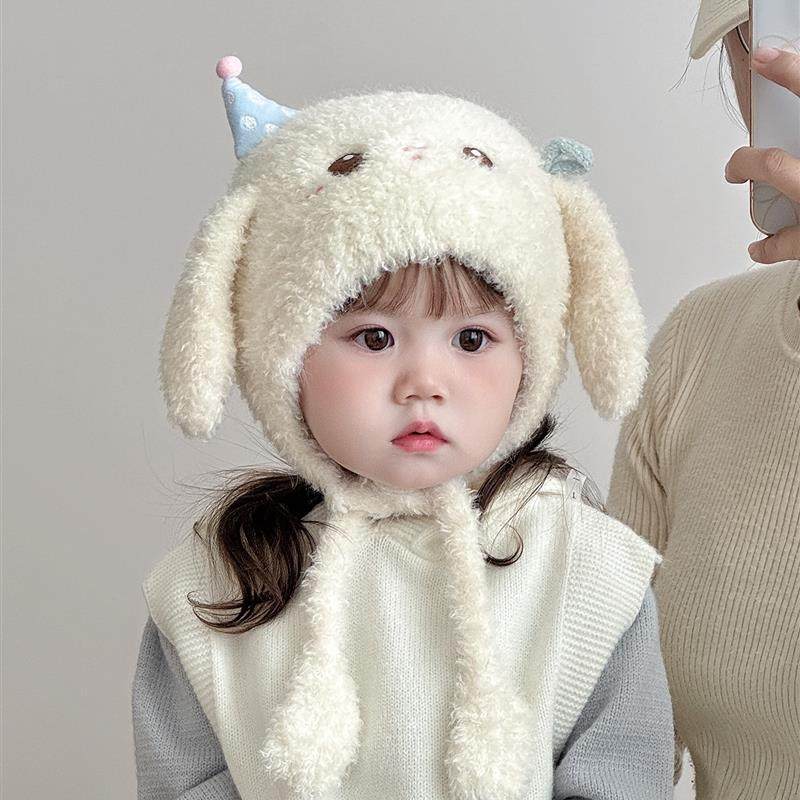 女宝宝帽子秋冬季可爱超萌儿童毛绒护耳帽保暖防风亲子女童套头帽,童装/婴儿装/亲子装,帽子,淘宝优惠券,粉丝福利购,淘宝优惠卷