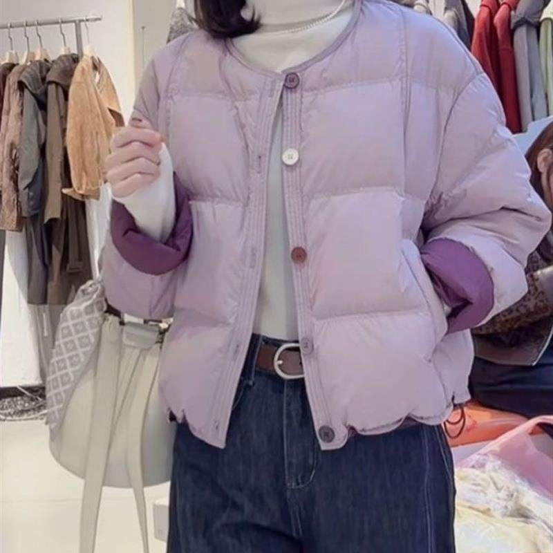 2025减龄气质高级感显白棉服冬季新款韩系小众彩扣百搭棉衣外套女,女装/女士精品,棉衣/棉服,淘宝优惠券,粉丝福利购,淘宝优惠卷