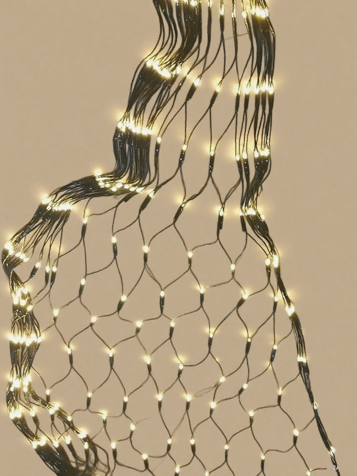 黑线网灯LED网灯草坪灯灌木装饰灯串婚礼餐厅吊顶网状灯户外防雨