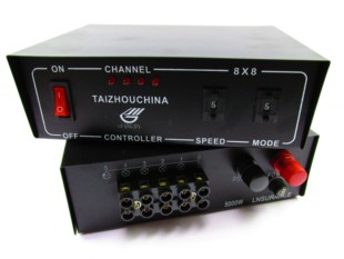 LED5050贴片灯带4路控制器射灯七彩灯带控制器跑马灯控制器跳机