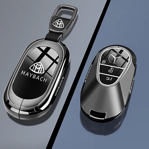 适用奔驰迈巴赫S级钥匙套S450L新S580/S480L车EQS680包GLS600扣壳