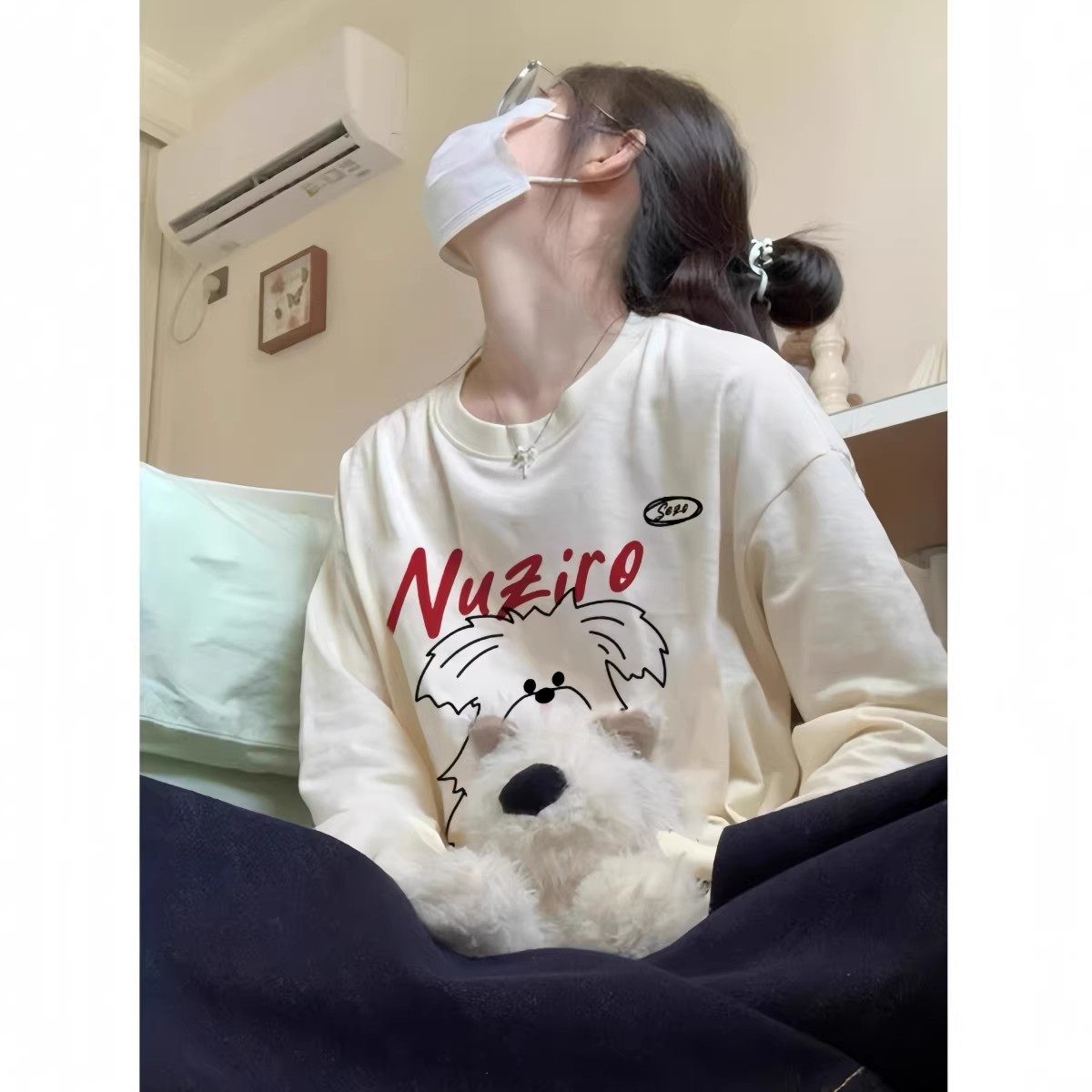 纯棉长袖T恤少女大童早春秋2026新款初中高中学生休闲打底衫上衣,女装/女士精品,T恤,淘宝优惠券,粉丝福利购,淘宝优惠卷