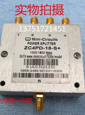 Mini-Circuits ZC4PD-18-S+ 1000-1800MHz 一分四功分器 SMA