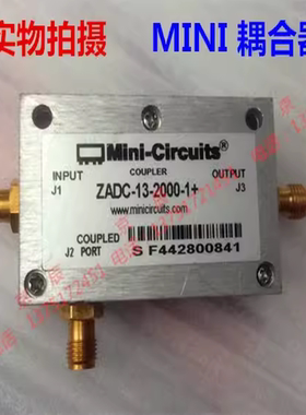 Mini-Circuits ZADC-13-2000-1+耦合器13DB 800-2000MHz,SMA母