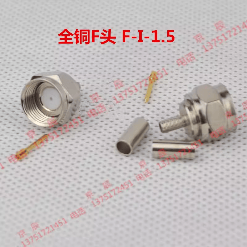 RG174英制压接适用F头