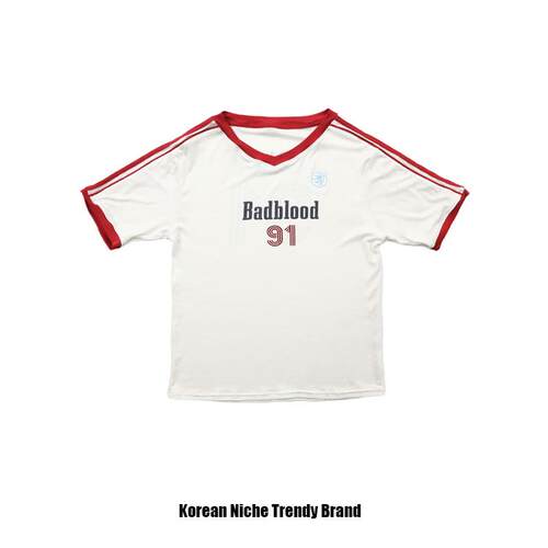 BADBLOOD美式复古T恤短袖