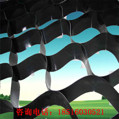 滑坡防护公园园艺绿化种植HDPE土工格室软土地基稳固格栅网上海