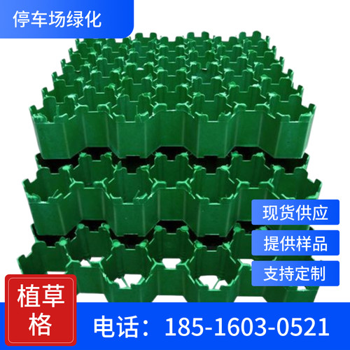 加强耐压植草格停车场人行道绿化
