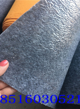 灰色覆膜阻燃展览地毯可现场安装舞台展会开业活动B1级防火地垫