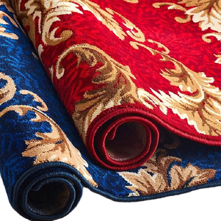 加厚柔软威尔顿地毯酒店大厅走廊KTV酒吧影院会议室阻燃提花地毯