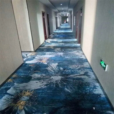 定制呢绒宴会厅防火尼龙印花地毯