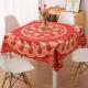 喜庆红色桌布正方形PVC 防水防油防烫免洗八仙桌麻将桌方圆通用款