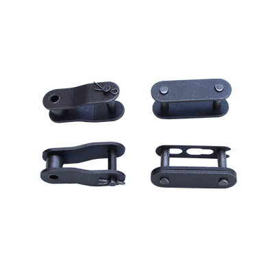 双节距弯板链条链扣全接头半接头