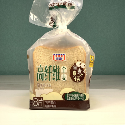 高纤维400g早代餐健身全麦面包