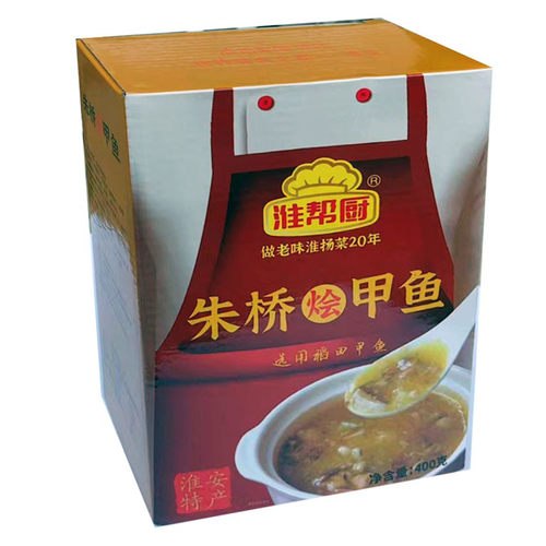 朱桥烩甲鱼400g淮扬名菜味鲜爽口肉质鲜嫩品尝装淮安特产 - 封面
