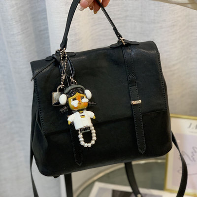 2026新款大容量牛皮气质学院风背包双肩单肩女包质感方形百搭潮流