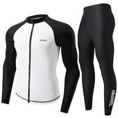 长裤 韩国潜水服男士 速干防晒三亚水母冲浪服显瘦温泉分体泳衣长袖