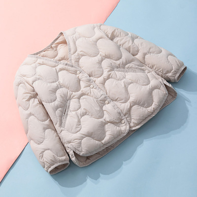 儿童羽绒服内胆轻盈保暖马甲