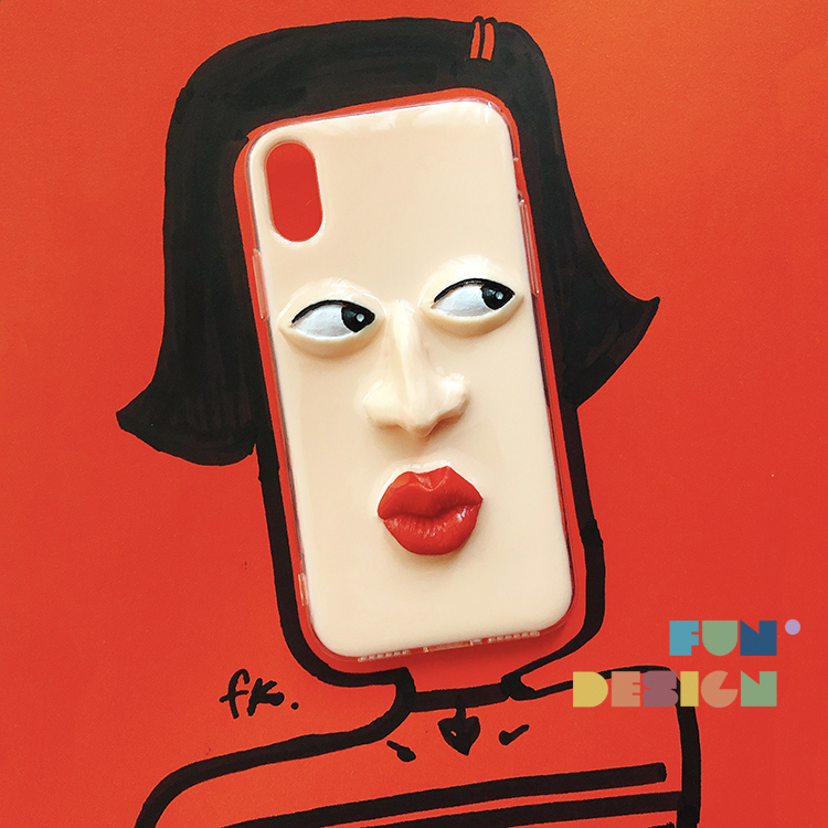 立体泰国fk手作iphone手机壳