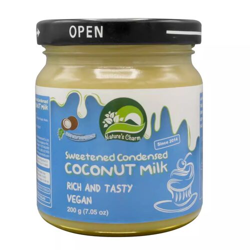 nature'scharm纯素甜炼奶炼乳