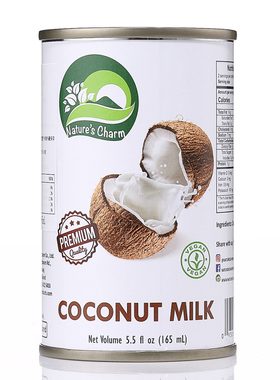 Nature's Charm泰国纯椰浆椰奶烘焙coconut milk小罐装