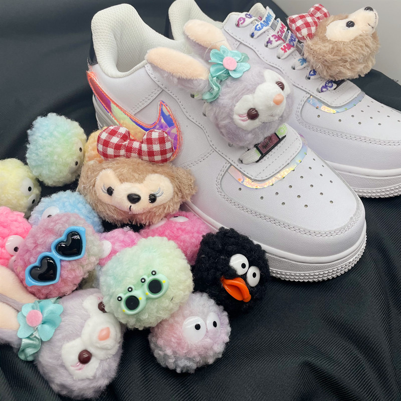 diy空军一号可爱星黛露af1鞋花