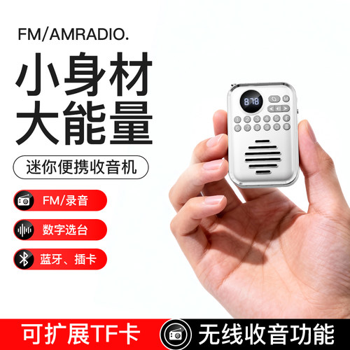 迷你便携收音机蓝牙音箱