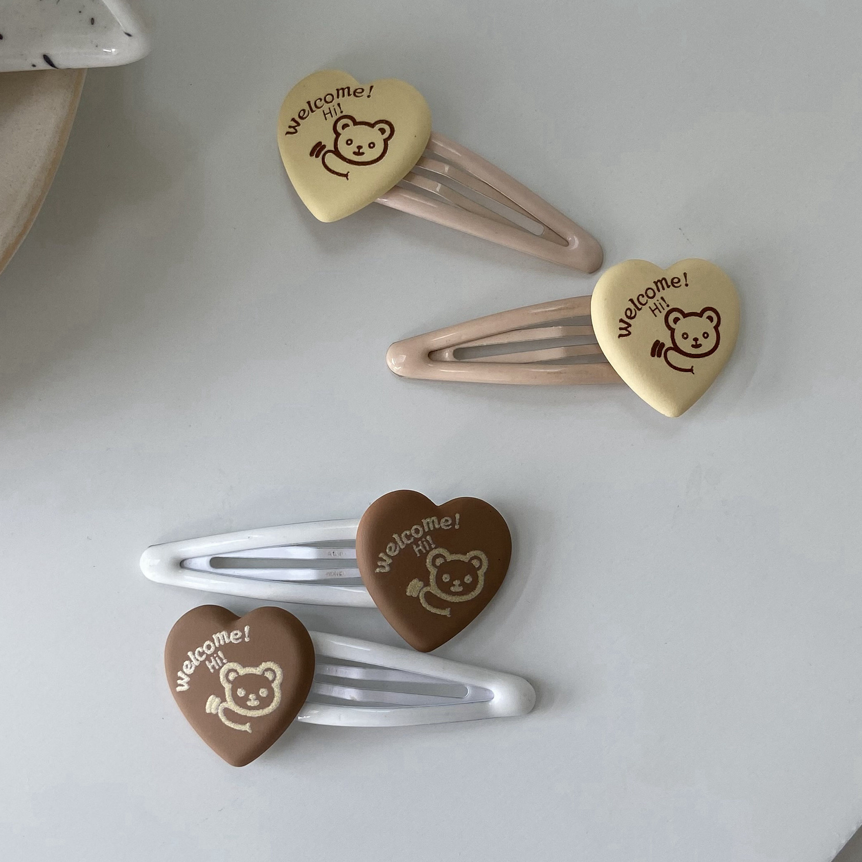 【2个装】ins可爱奶茶bb夹发夹