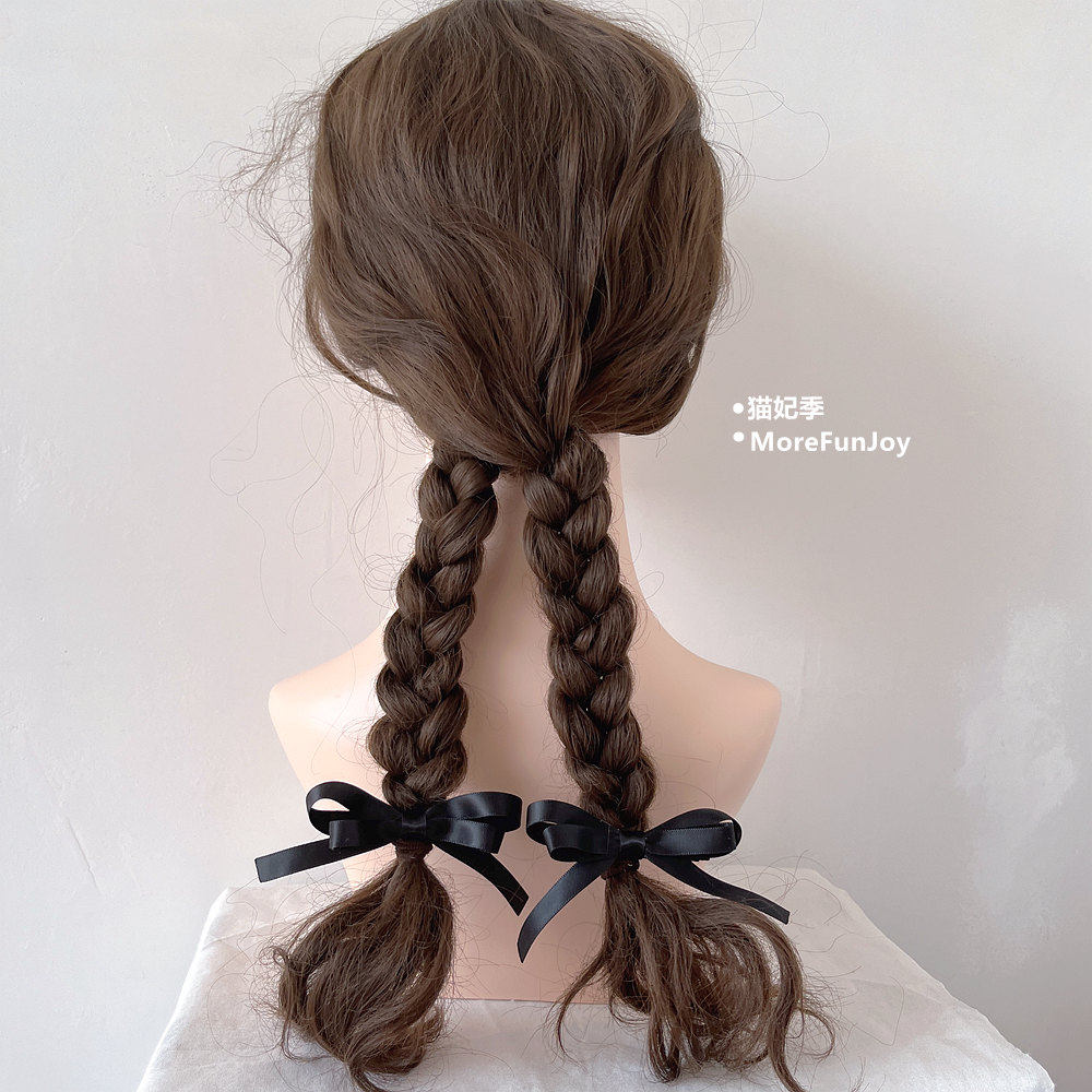 交叉双麻花辫~芭蕾风编发小蝴蝶结发夹日系发绳少女纯色发饰夏新,饰品/流行首饰/时尚饰品新,发饰,淘宝优惠券,粉丝福利购,淘宝优惠卷