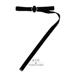 脖带酷造型拍照情侣颈带 项圈项链潮长款 偶像练习生同款 choker男士