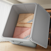 衣柜收纳箱家用大容量衣服被子整理箱宿舍杂物收纳筐学生专用盒子