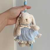 正版 田园兔毛绒小挂件公仔玩偶闺蜜包包挂饰可爱女生书包配饰礼物