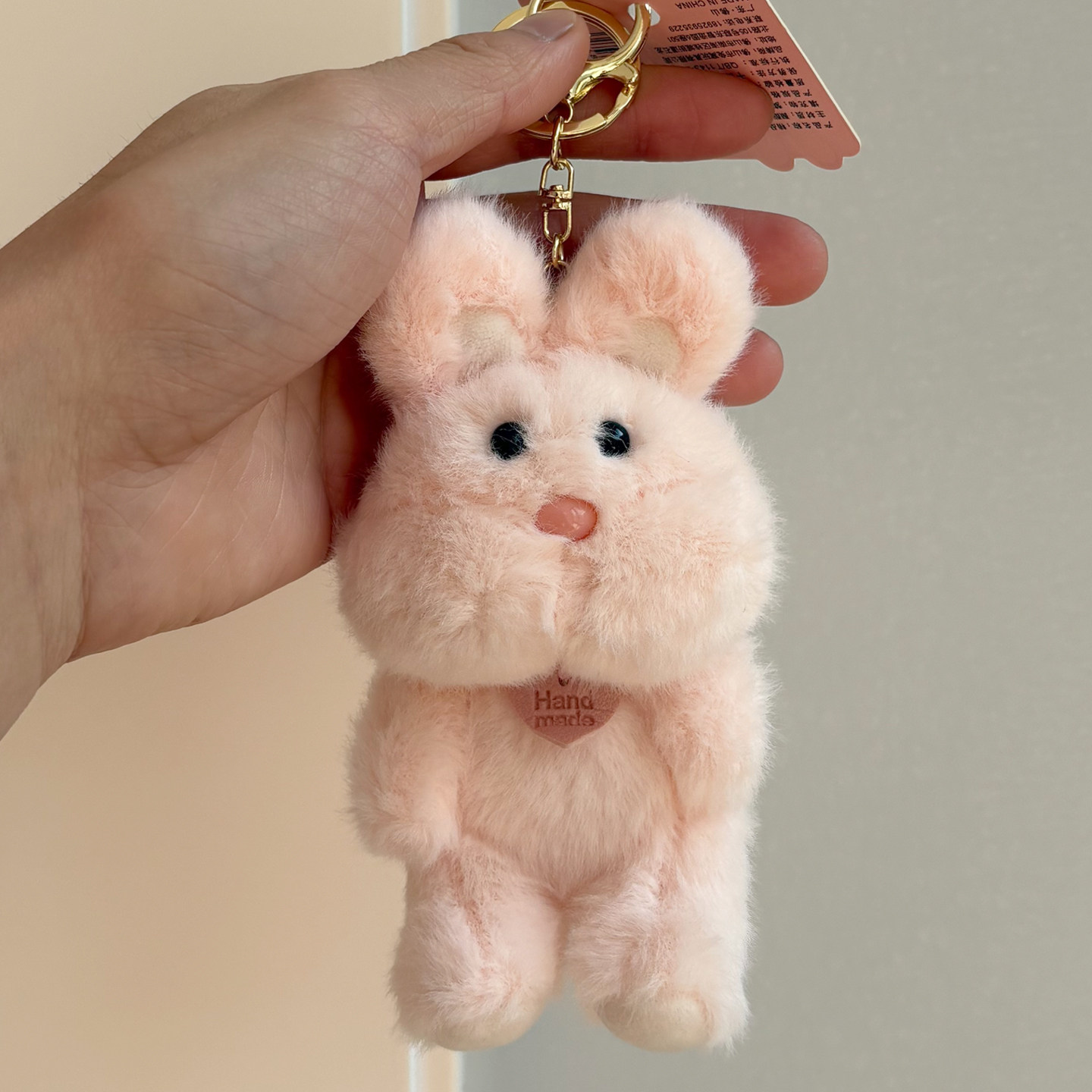 嘟脸兔毛绒挂件公仔玩偶情侣包包挂饰可爱女生书包配饰钥匙扣礼物,节庆用品/礼品,钥匙扣,淘宝优惠券,粉丝福利购,淘宝优惠卷
