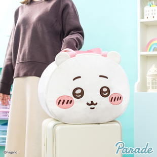 chiikawa吉伊卡哇大头波士顿包行李包吉伊小八周边玩偶挂件公仔