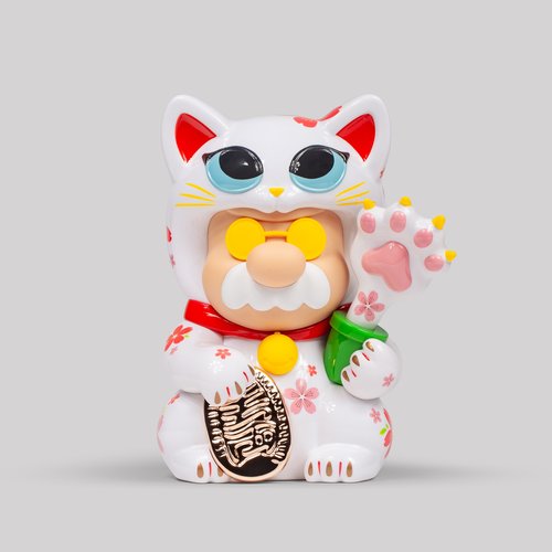 现货 ZCWO杀手招财猫樱花款手办摆件礼物潮玩周边