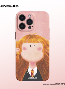 ASHINSLAB BigFace赫敏CP适用16promax油画华为mate50华为Pura70搞怪12磨砂p50软壳全包15防摔iPhone12手机壳