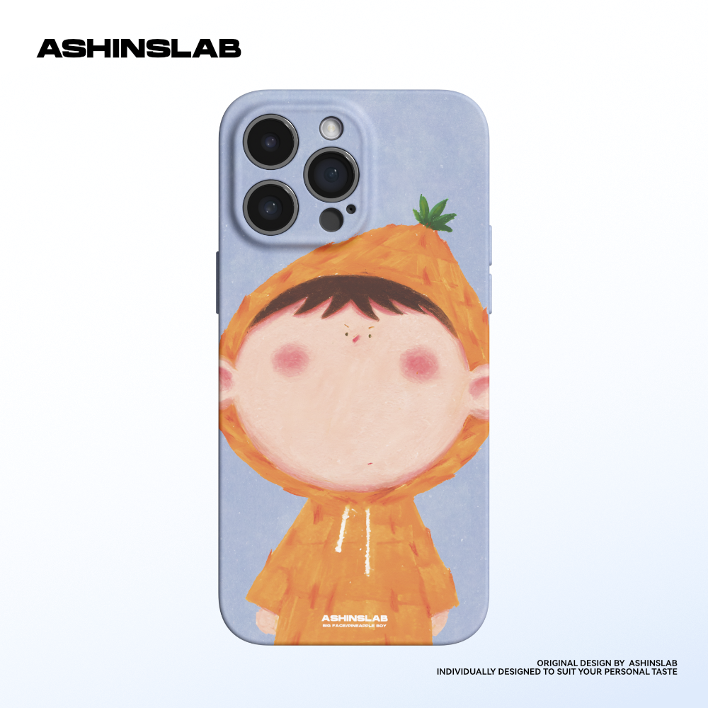 苹果菠萝头BigFace全包软壳