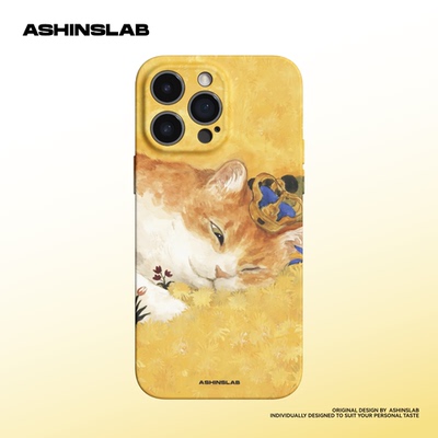 苹果秋天的猫全包软壳