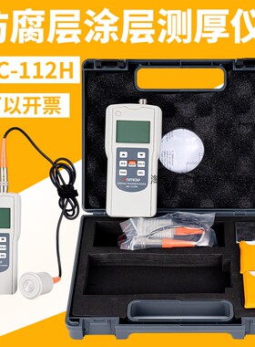 涂层测厚仪AC-112H防腐层涂层测厚仪0-12mm大量程漆膜仪干膜仪膜