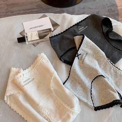 10A抗菌原棉女士内裤女中腰加长纯棉裆大码全棉女学生无痕透气孔